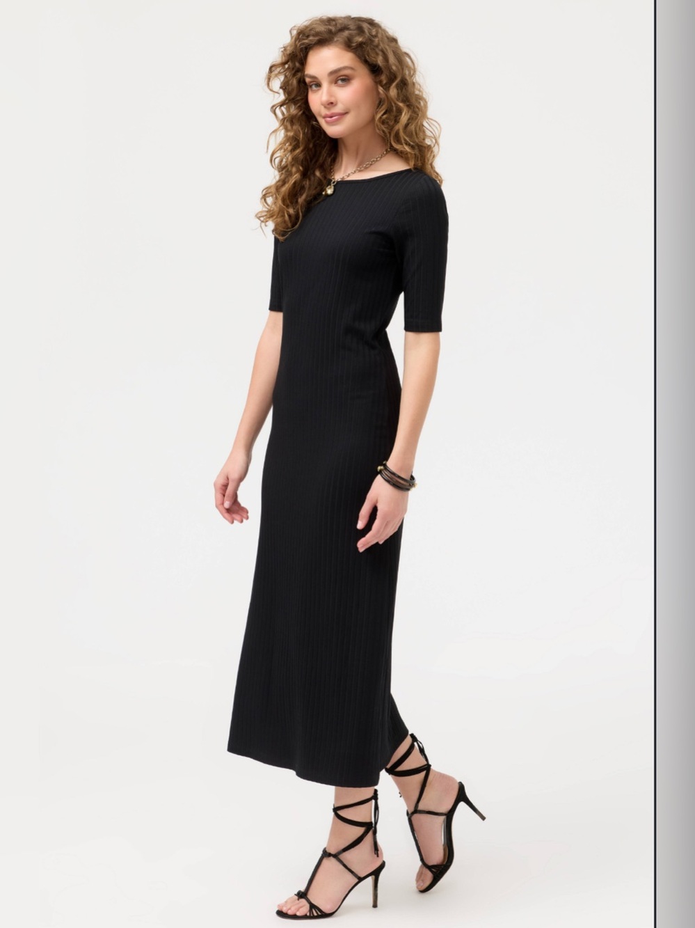 NWOT JOHNNY WAS Jade Astrid Knit Midi Dress SIZE S